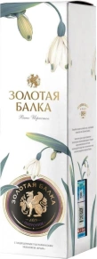 Игристое вино Белое полусухое, Золотая Балка, 0.75 л (п/у)